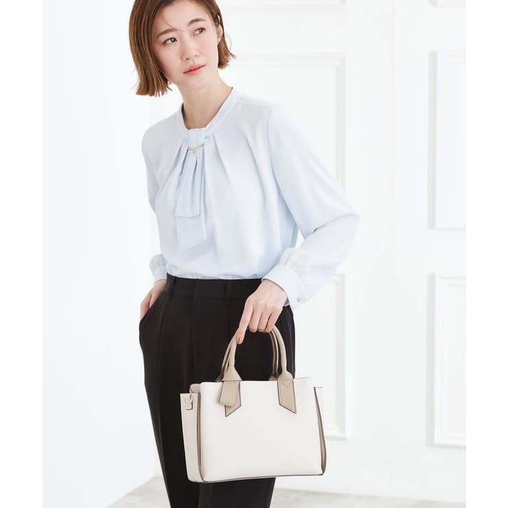 リボンハンドル2WAYトート | grove | 詳細画像6 