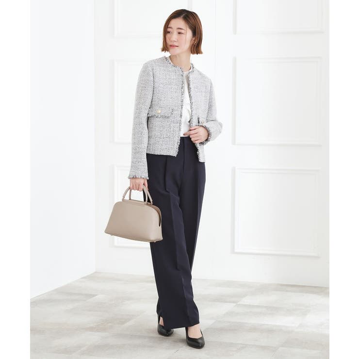 【ハレの日にもデイリーにも】バーハンドルラウンド2WAYトート | grove | 詳細画像2 