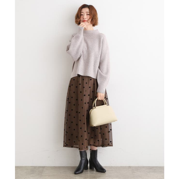 【ハレの日にもデイリーにも】バーハンドルラウンド2WAYトート | grove | 詳細画像6 