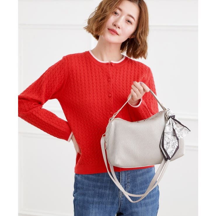 プリーツチェーンスカーフショルダー | grove | 詳細画像1 