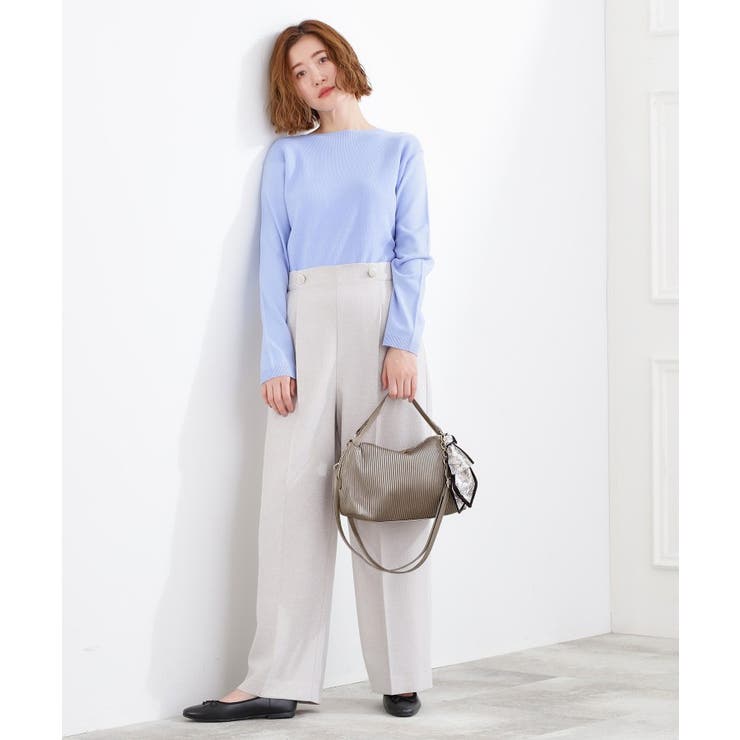 プリーツチェーンスカーフショルダー | grove | 詳細画像5 