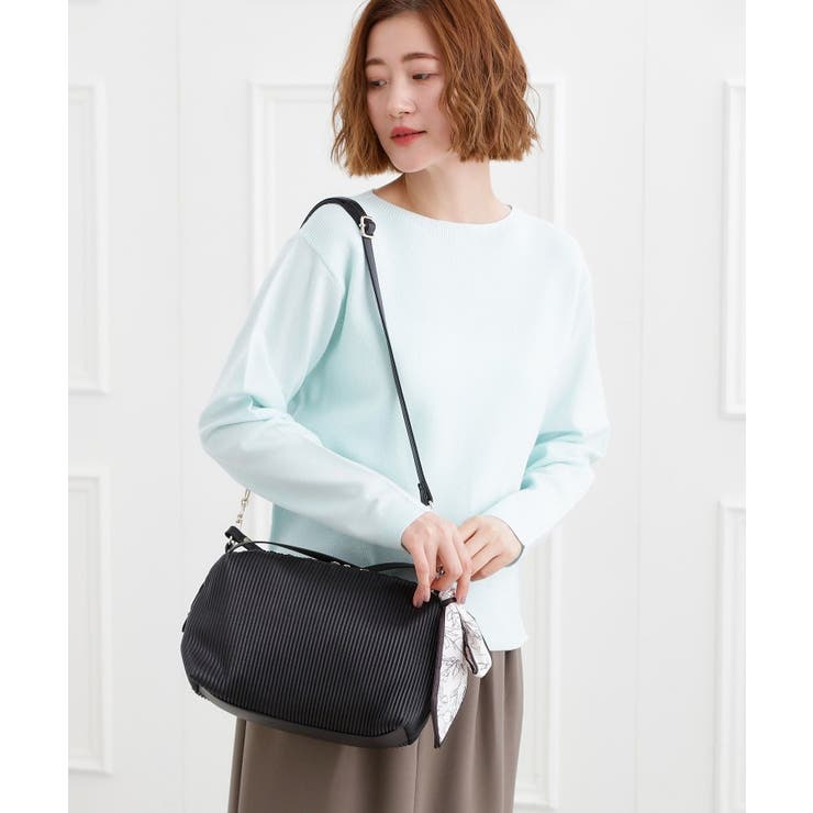 プリーツチェーンスカーフショルダー | grove | 詳細画像6 