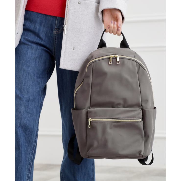 チャコールグレー(013) | 【インスタ】人間工学撥水多機能リュック | grove