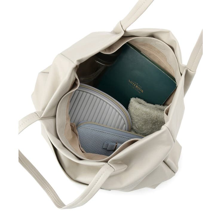 【A4】タックポケ3層トート | grove | 詳細画像17 