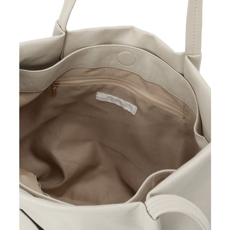 【A4】タックポケ3層トート | grove | 詳細画像20 