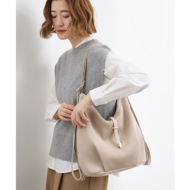 プリーツベルト3WAYショルダー | grove | 詳細画像3 