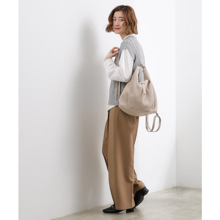 プリーツベルト3WAYショルダー | grove | 詳細画像5 