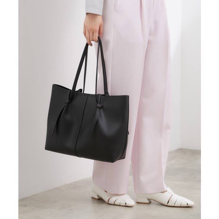 ブラック(019) | ノットハンドルA4トート | grove