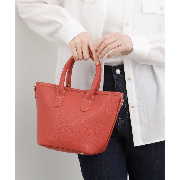 レッド(062) | パイピング2WAYトート | grove