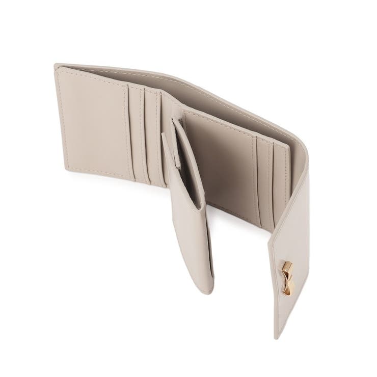 リボンエナメル三つ折り財布 | grove | 詳細画像5 