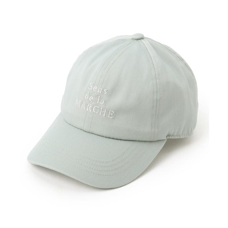 ミントグリーン(021) | ロゴラメ刺繍キャップ | grove