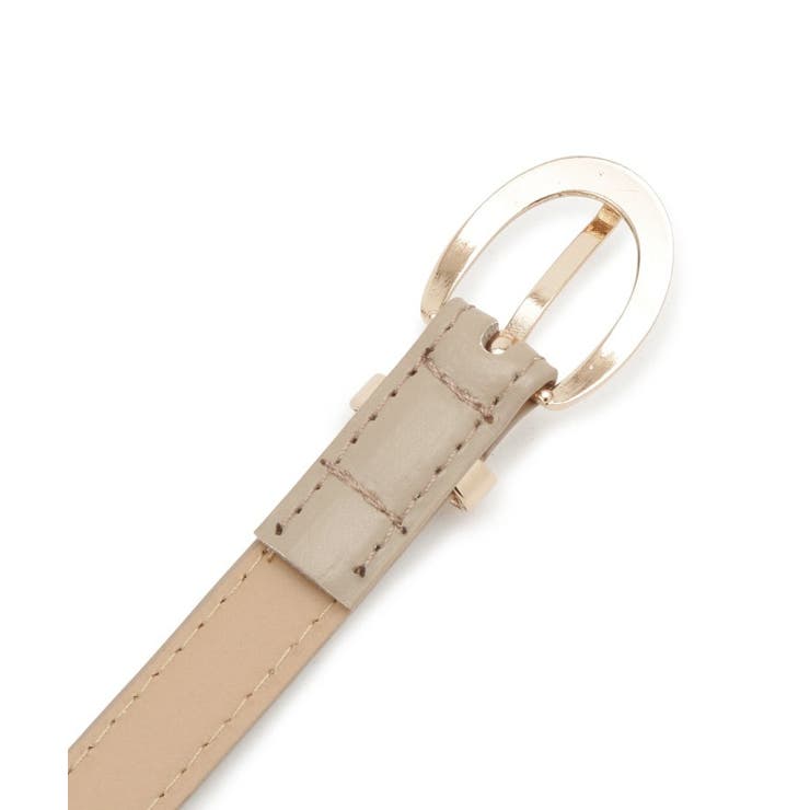 メタルバックル細ベルト | grove | 詳細画像3 