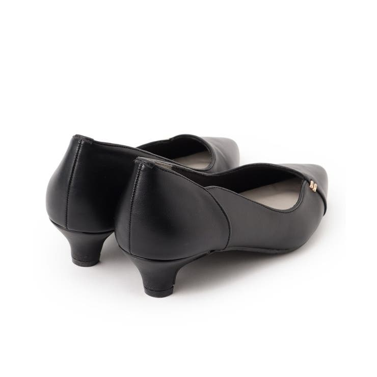 Vカッティングメタルポイントパンプス | grove | 詳細画像3 