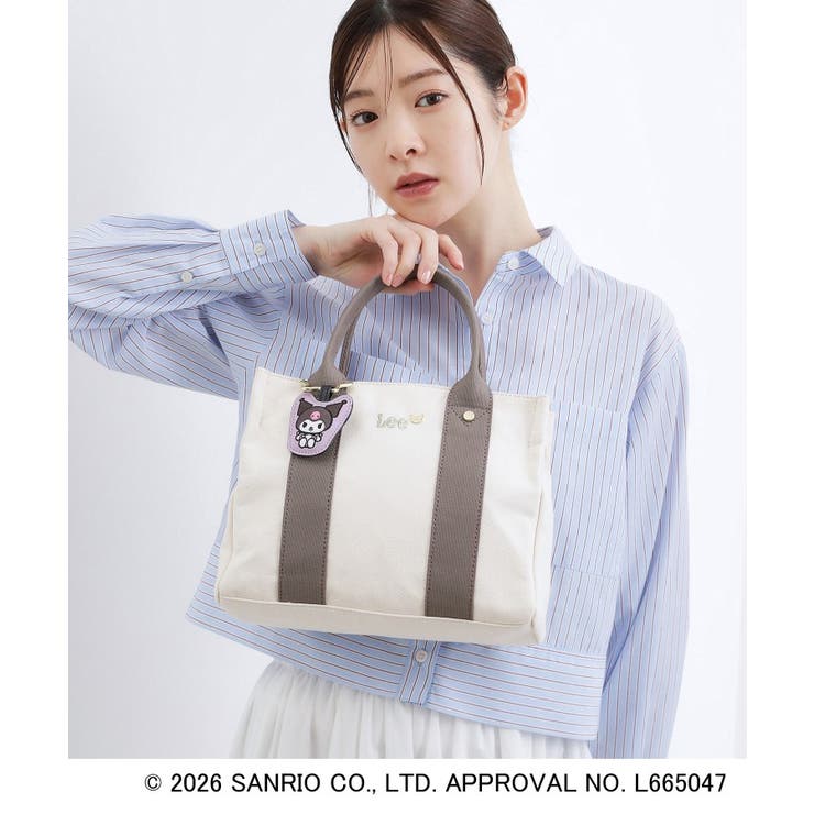 【マイメロディ＆クロミ】Lee別注チャーム付きトート | grove | 詳細画像1 