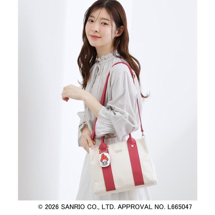 【マイメロディ＆クロミ】Lee別注チャーム付きトート | grove | 詳細画像3 