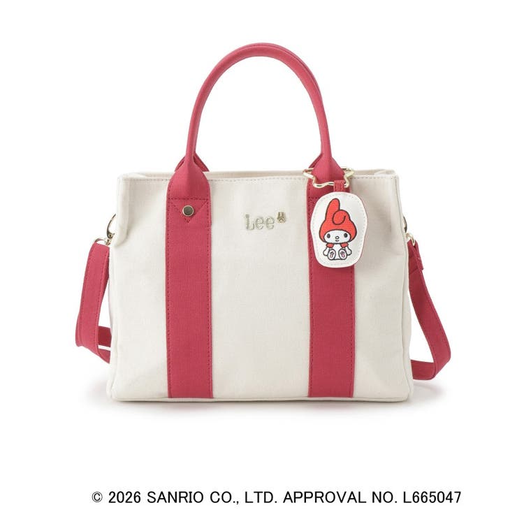 【マイメロディ＆クロミ】Lee別注チャーム付きトート | grove | 詳細画像7 