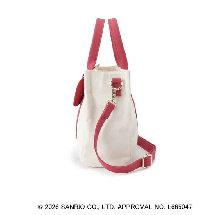 【マイメロディ＆クロミ】Lee別注チャーム付きトート | grove | 詳細画像8 