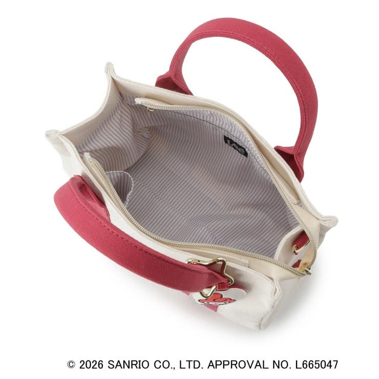 【マイメロディ＆クロミ】Lee別注チャーム付きトート | grove | 詳細画像11 