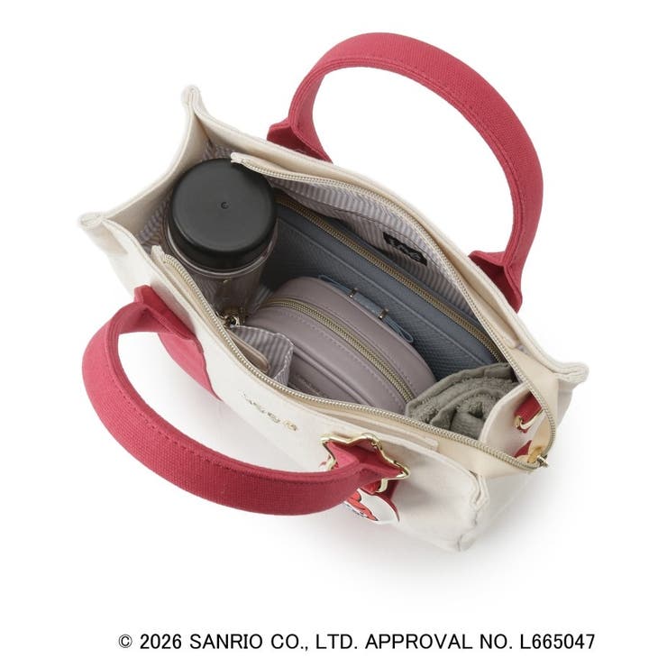 【マイメロディ＆クロミ】Lee別注チャーム付きトート | grove | 詳細画像13 