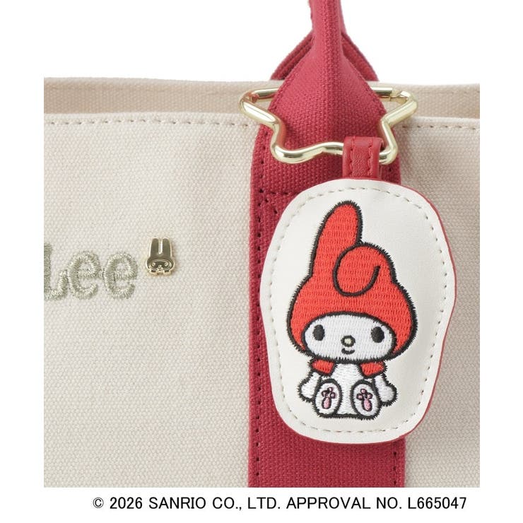 【マイメロディ＆クロミ】Lee別注チャーム付きトート | grove | 詳細画像17 