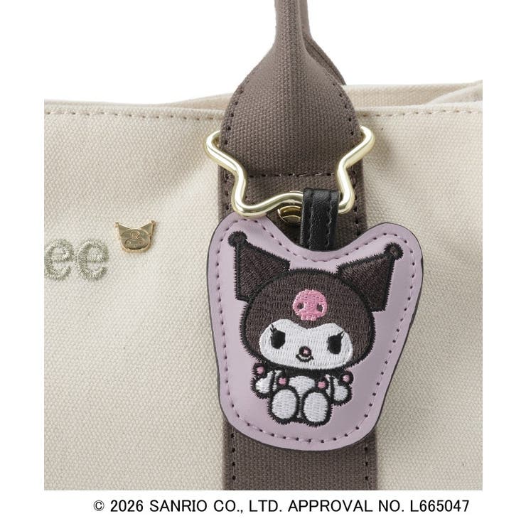 【マイメロディ＆クロミ】Lee別注チャーム付きトート | grove | 詳細画像18 