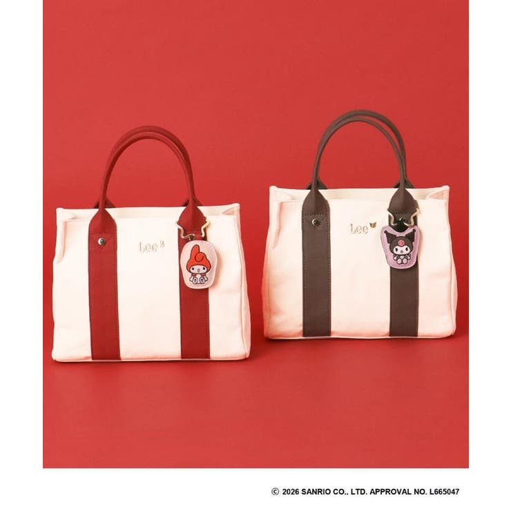 【マイメロディ＆クロミ】Lee別注チャーム付きトート | grove | 詳細画像21 