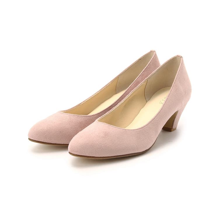 ベビーピンク(071) | ふわっと包まれる、やわここちパンプス(日本製) | grove