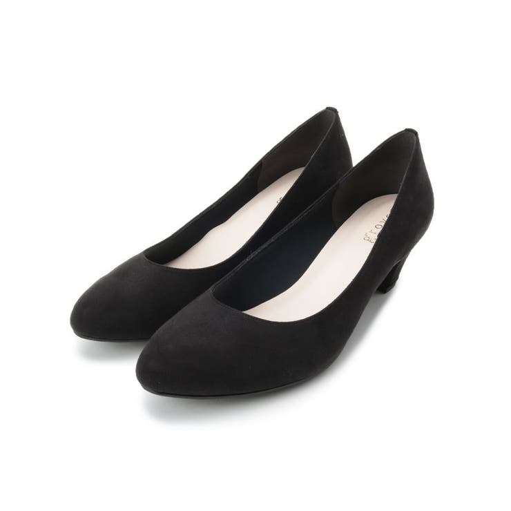 ブラック(019) | 【5.5cm】やわここちパンプス(日本製) | grove