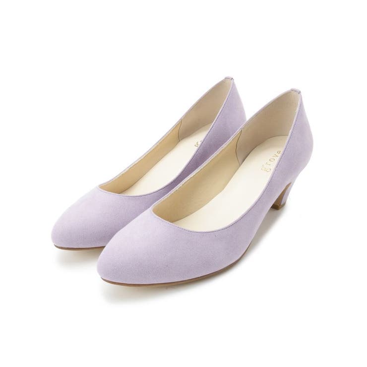 ライトパープル(881) | 【5.5cm】やわここちパンプス(日本製) | grove