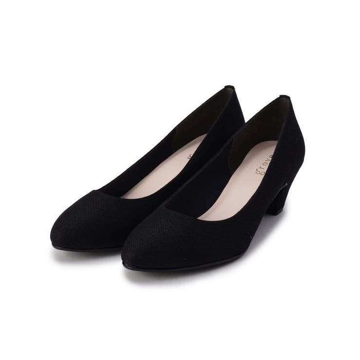 ブラック(419) | 【5.5cm】やわここちパンプス(日本製) | grove