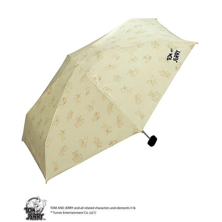Wpc. ランキング総合1位 トムとジェリー 総柄パラソル 折りたたみ傘 おすすめネット 傘 日傘