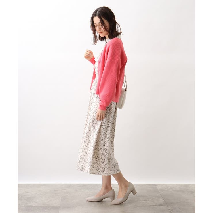 【はっ水加工】やわここちチャンキーヒールパンプス(ヒール5.0cm) | grove | 詳細画像10 