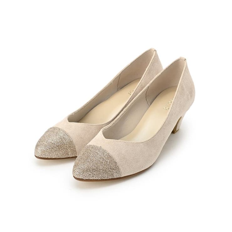 【ふわっと心地よい足入れ】やわここち（R）Vカットパンプス（日本製） | grove | 詳細画像2 