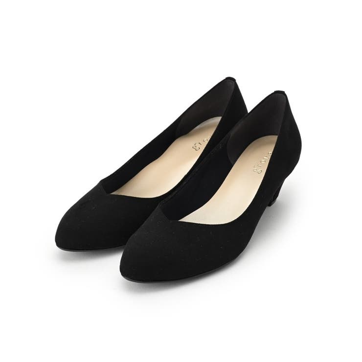 【ふわっと心地よい足入れ】やわここち（R）Vカットパンプス（日本製） | grove | 詳細画像7 