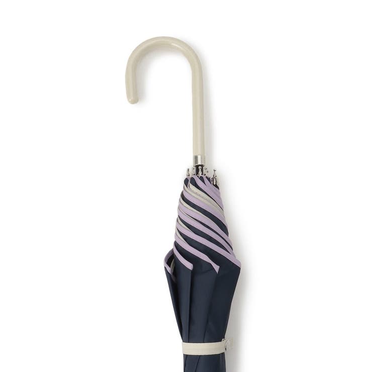 because 遮光バイカラーパイピングパラソル長傘 | grove | 詳細画像3 