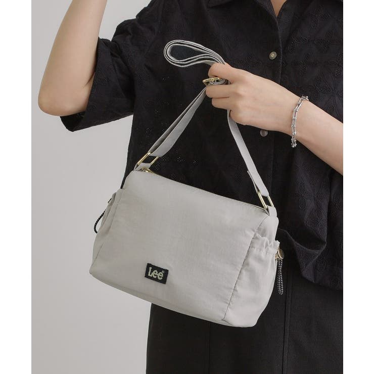 グレー(012) | 【Lee別注】撥水サイドドロストショルダー | grove