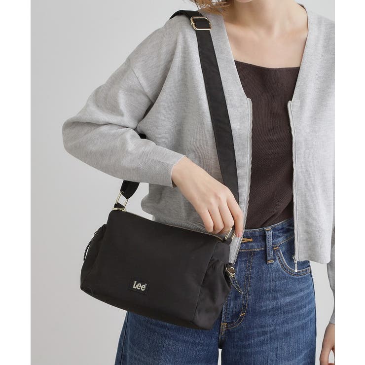 ブラック(019) | 【Lee別注】撥水サイドドロストショルダー | grove