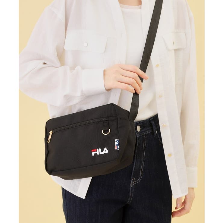 ブラック(019) | 【FILA別注】撥水ショルダー | grove