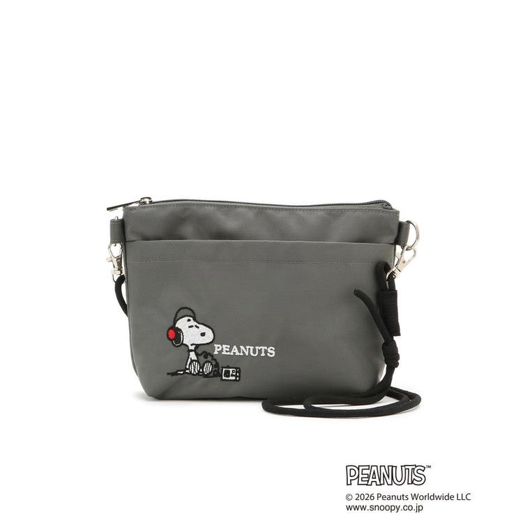 【PEANUTS】撥水ポーチロープショルダー | grove | 詳細画像7 