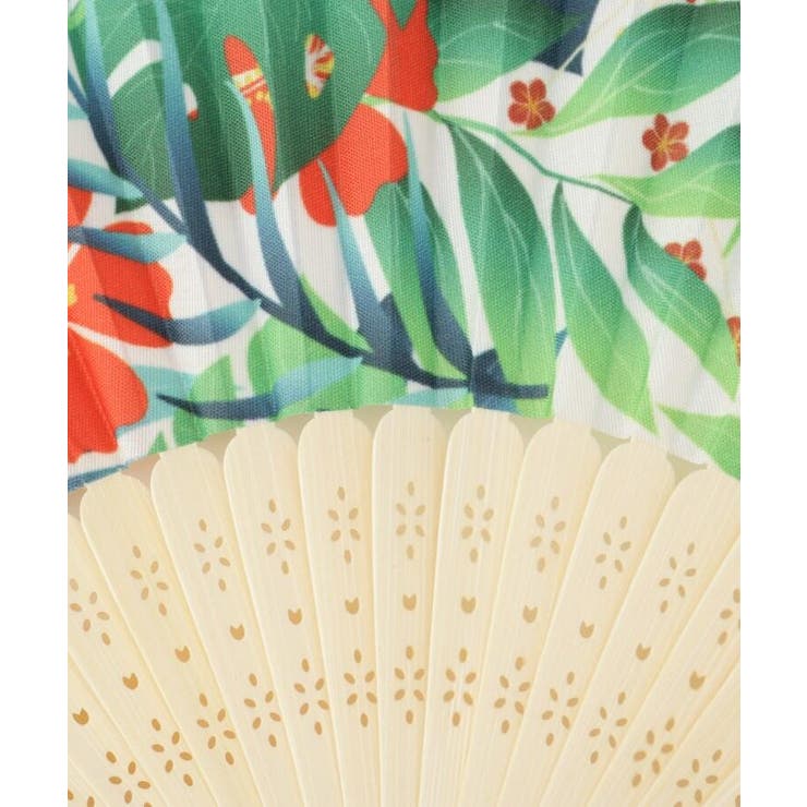 トロピカル扇子 モスグリーン 品番 Wrdw Its Demo イッツデモ のレディースファッション通販 Shoplist ショップリスト