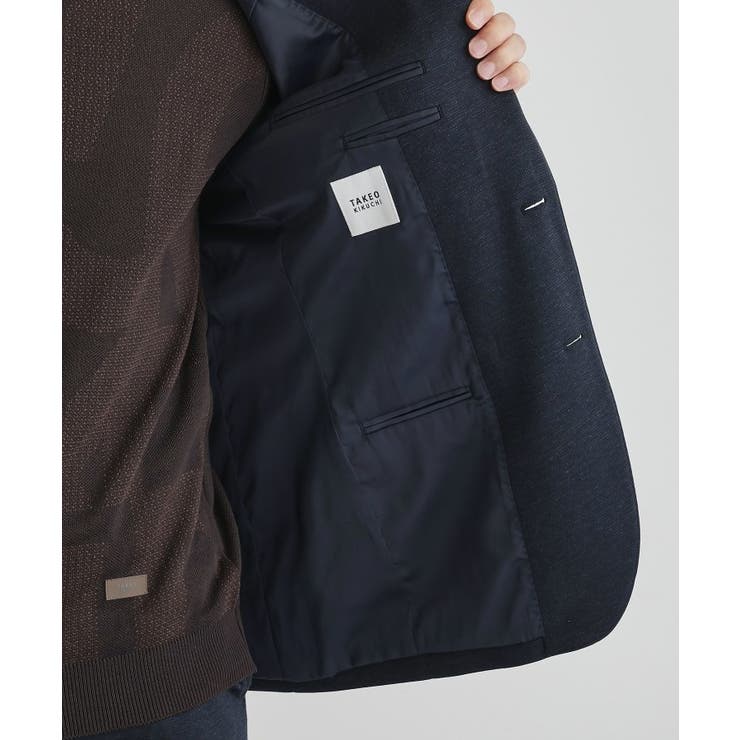 【None Of Stress】アクティブジャージ 千鳥 ジャケット | TAKEO KIKUCHI | 詳細画像10 