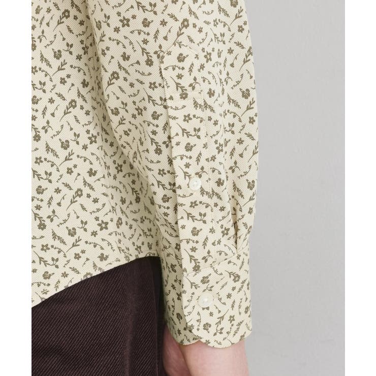 クールマックス 鹿の子 フラワープリントシャツ | TAKEO KIKUCHI | 詳細画像8 