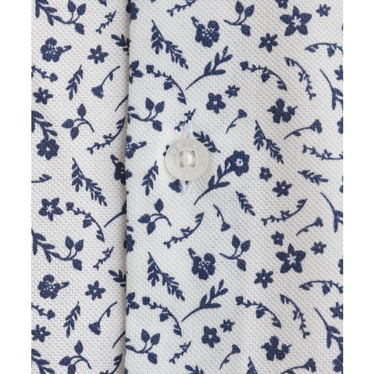 クールマックス 鹿の子 フラワープリントシャツ | TAKEO KIKUCHI | 詳細画像13 