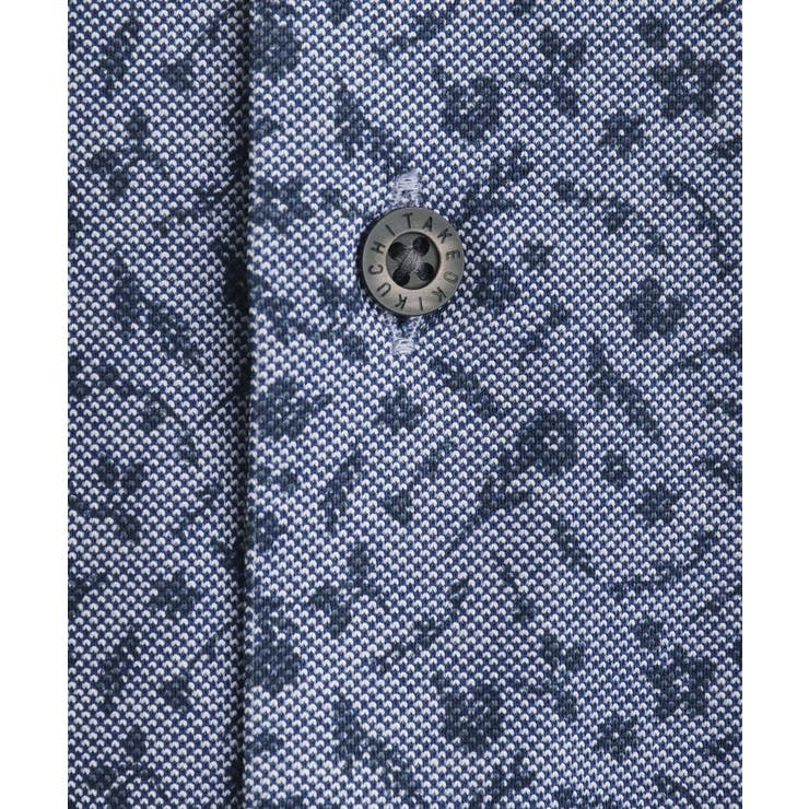 クールマックス 鹿の子 フラワープリントシャツ | TAKEO KIKUCHI | 詳細画像17 