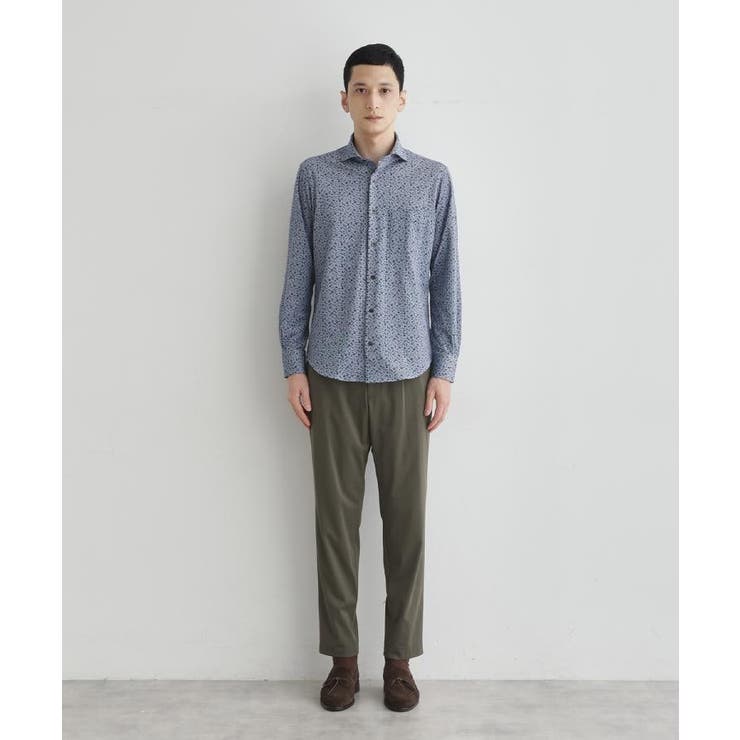 クールマックス 鹿の子 フラワープリントシャツ | TAKEO KIKUCHI | 詳細画像31 