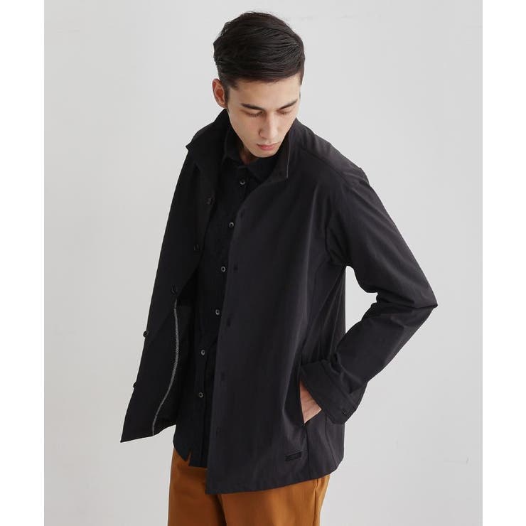 【3D ナイロン ストレッチ】スタンドカラー シャツブルゾン | TAKEO KIKUCHI | 詳細画像20 