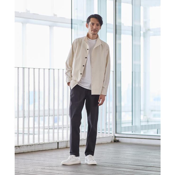 【3D ナイロン ストレッチ】スタンドカラー シャツブルゾン | TAKEO KIKUCHI | 詳細画像32 