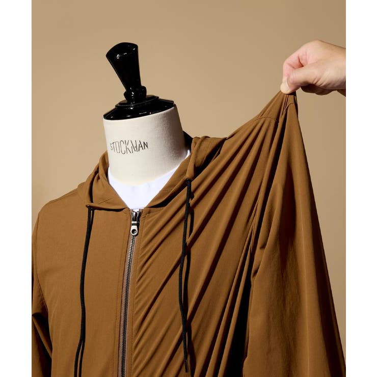 【3D ナイロン ストレッチ】ジップアップ フードブルゾン | TAKEO KIKUCHI | 詳細画像47 