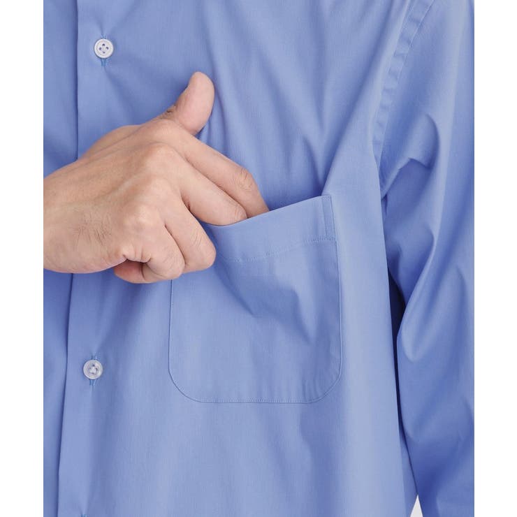 ストレッチ ワイドカラー シャツ | TAKEO KIKUCHI | 詳細画像7 