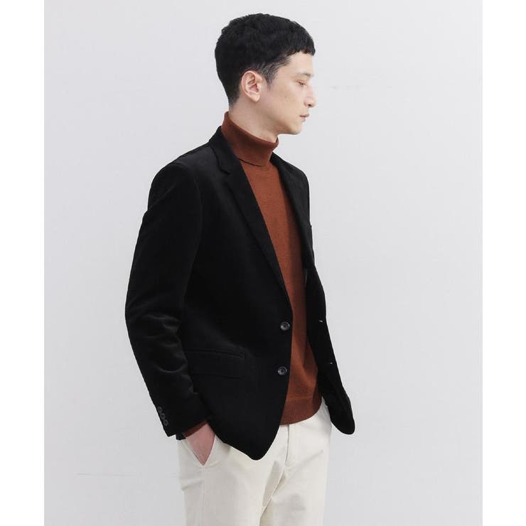 ブラック(019) | 【Sサイズ～】ストレッチコーデュロイ ジャケット | TAKEO KIKUCHI